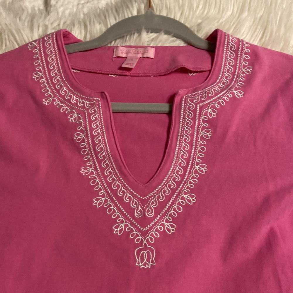 Lilly Pulitzer Shirt size S excellent condition Leigh 25” bust 34” - Picture 12 of 12